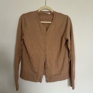 GAP Tan Cardigan Sweater